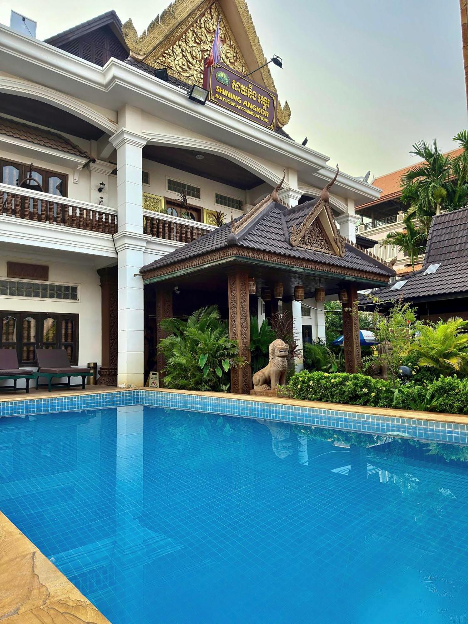 Shining Angkor Boutique Hotel Siem Reap Exteriör bild